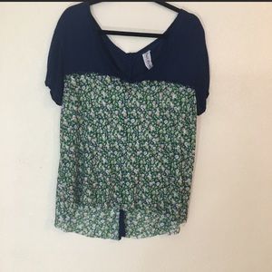 ♦️DONATED♦️Free People floral blouse